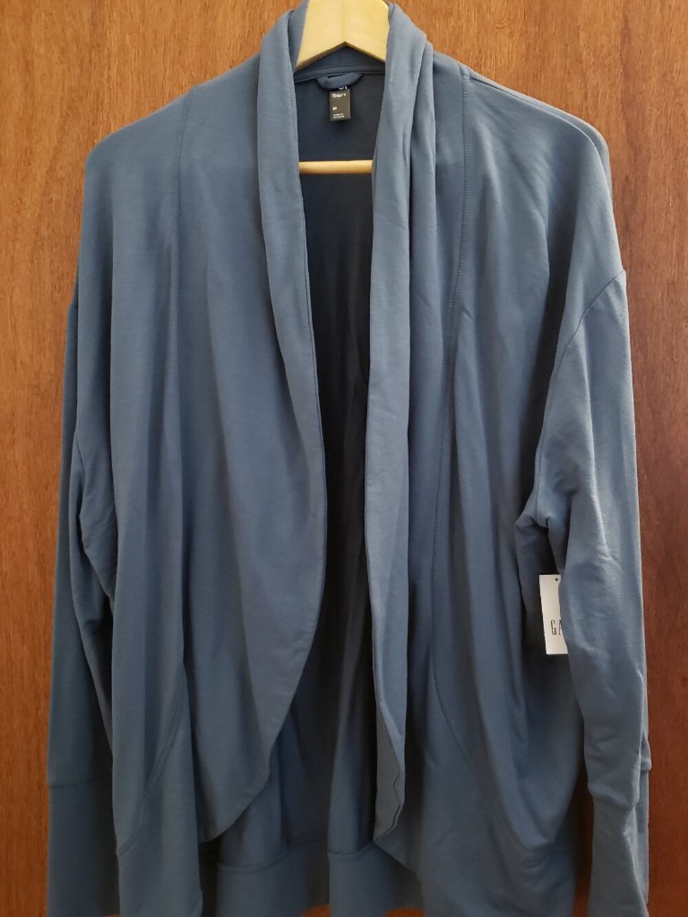 GapFit Womens LENZINGTM Modal Wrap-Front Cardigan Size Medium